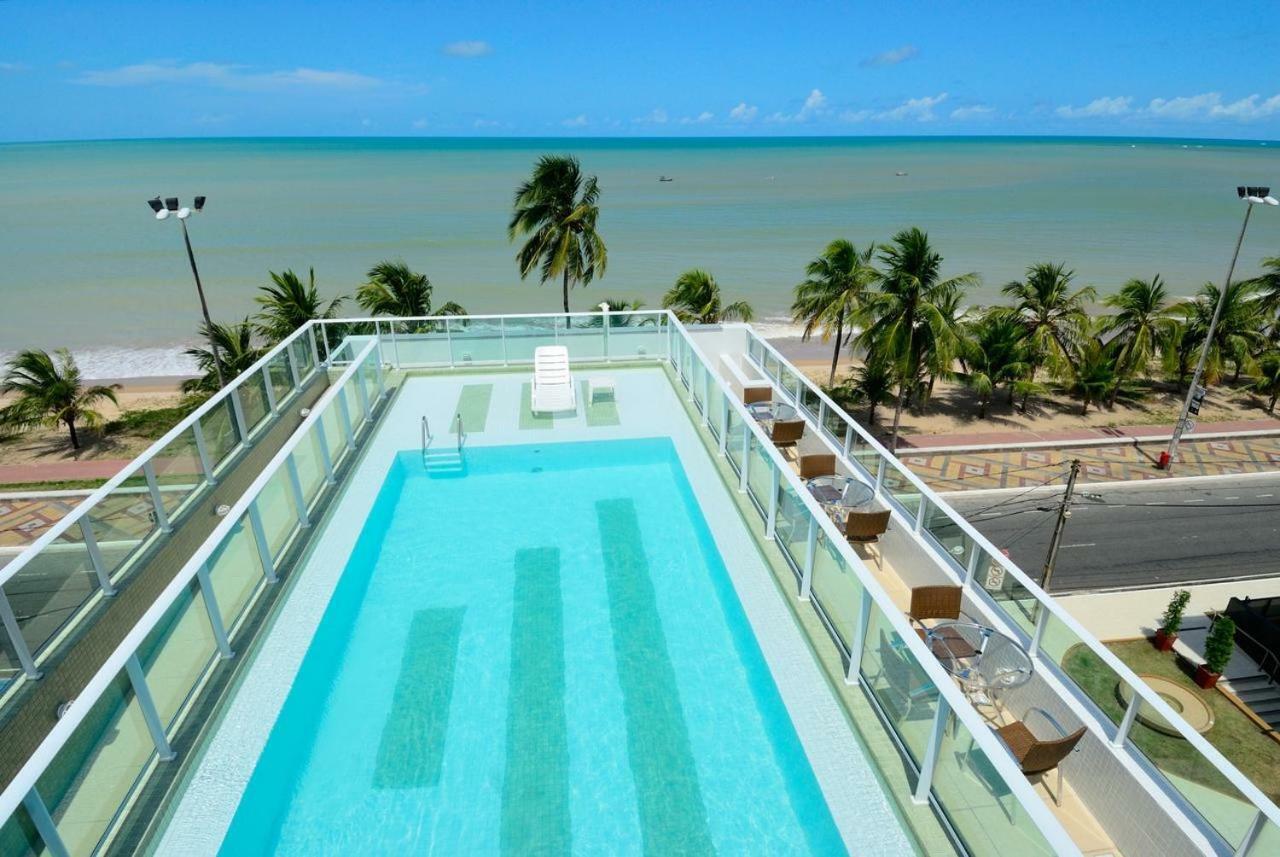 Flat A Beira Mar De Joao Pessoa Com Ar Hotel Exterior photo